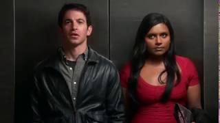 The Mindy Project Mindy and Danny Elevator Scene quotGo To Hellquot Season 1 Episode 1 [upl. by Aloysia32]