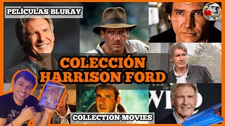 Colección películas HARRISON FORD 💢 • Bluray  formato físico  DVD  Indiana Jones  filmografía [upl. by Ecahc]