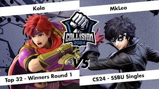 Collision 2024  Kola Roy VS MkLeo Joker  Ultimate Top 32  Winners Round 1 [upl. by Nessim750]