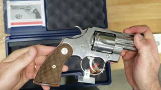 UNBOXING Colt Python 357MAG 25quot 6RDs Brand New Just Released [upl. by Nehpets782]