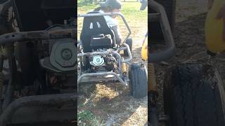 3 Rednecks amp A Go Cart gocart donuts burnout burnouts backyard fun redneck [upl. by Acherman]