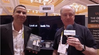 MacVoices 16043 ShowStoppers  mCable Is An HDMI Cable That Automatically Upscales Your Content [upl. by Acirt]