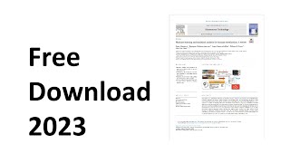 Download research papers Articles from Science Direct and any journal For FREE โหลด paper ฟรี 2023 [upl. by Rogozen]