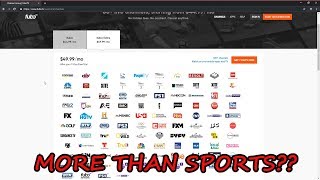 fuboTV Review 2019  How does it compare  Best Streaming Service 2019 [upl. by Ailimac]