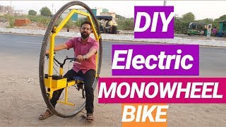 How to make MonoWheel bike  DIY [upl. by Assen]