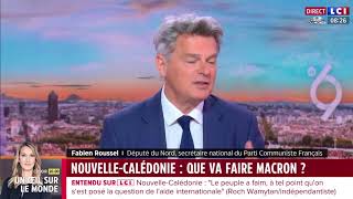 Fabien Roussel invité de LCI matin [upl. by Abocaj]