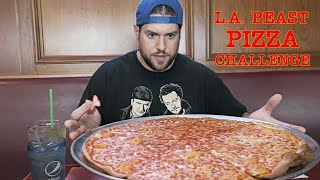 LA BEAST vs Pizza Challenge Pete amp Eldas  Neptune City New Jersey [upl. by Mail]