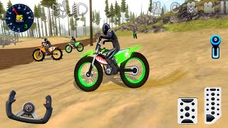 Motor Dirt Bikes Stunts Racing Simulator 1  Offroad Outlaws AndroidIOS Gameplays FHD [upl. by Terpstra84]