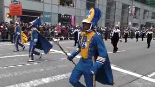 Thanksgiving Day ParadeNYC2014Bahamian Marching BandNYCParadelife [upl. by Jessabell]