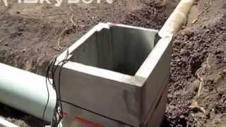 Irrigation Ditch Distribution Box  Diversion Box [upl. by Ugo]