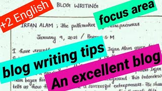 How to write a blog Explained with an excellent blog [upl. by Asilem]