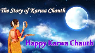 The full story of Karwa Chauth  English [upl. by Eikcuhc]