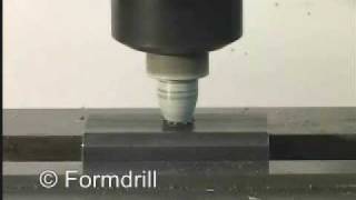 Formdrill 38 BSP in 3mm steel with collar finish [upl. by Summers]