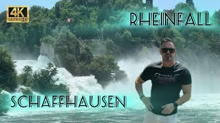 Rheinfall in Schaffhausen  Schweiz 🇨🇭 Kurztrip [upl. by Ennaitsirhc179]