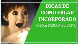 DICAS DE COMO FALAR INCORPORADO  UMBANDA [upl. by Miarhpe]