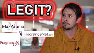 ARE FRAGRANCE DISCOUNTERS LEGIT  DO FRAGRANCENET FRAGRANCEX AND MAXAROMA SELL REAL FRAGRANCE [upl. by Fogarty]