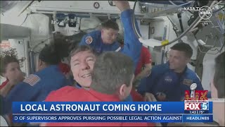 Crew8 astronauts including USD grad returning to Earth [upl. by Rhu]