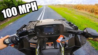 Polaris Sportsman 1000 TOP SPEED  Extremely FAST [upl. by Llemar]