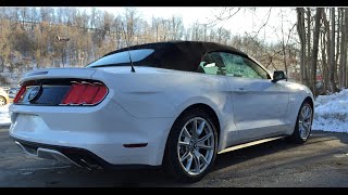 2015 Ford Mustang GT  Start Up and Review  50 Years Apperance Package [upl. by Layap]