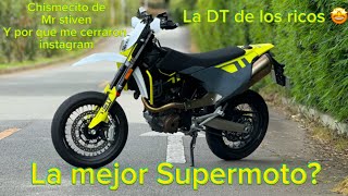 Husqvarna 701 Supermoto 2024 revisión a fondo y prueba de manejo a fuego 🔥 [upl. by Erroll]