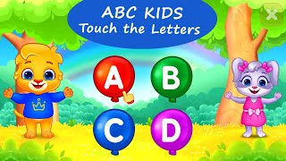 ABC Kids Alphabet 3  Touch the Letters with Lucas and Ruby  RV AppStudios Games [upl. by Nguyen]