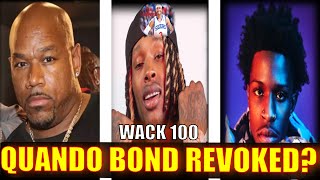 WACK 100 REACTS TO QUANDO RONDO GETTING BOND REVOKED AFTER CAR ACCIDENT ON CLUBHOUSE 👀👀❓❓👮🏽🤔 [upl. by Oirromed]