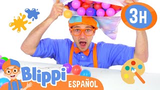 Blippi juega colores y juguetes  Blippi Español  Videos educativos para niños  Aprende y Juega [upl. by Madge]