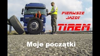 Kierowca Tira moje pierwsze trasy i zmagania po kursie CE Vlog 1 [upl. by Siblee]