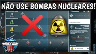 Conflict of Nations  NÃO USE BOMBAS NUCLEARES [upl. by Henig572]