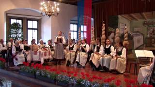 Brauchtumsveranstaltung Honnef uch Floß Hanf und Flachs  Singspiel in Mundart von Hilda Femmig [upl. by Nage912]