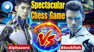 Stockfish Faces Off AlphaZero With Black Pieces In An Extreme Chess Match  Chess Strategy  Chess [upl. by Yi912]