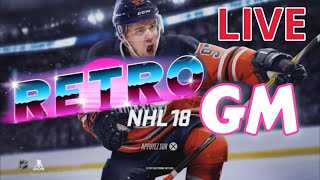 RETRO GM Les Canadiens de Marc Bergevin Franchise NHL 18 Ep4 LIVE [upl. by Queri556]