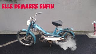 Elle démarre enfin  Motobecane N 40 T [upl. by Lorimer]