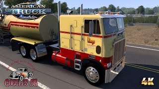 ATS  Kings County Trucking Freightliner FLB  A Train Milk Haul [upl. by Frederica]