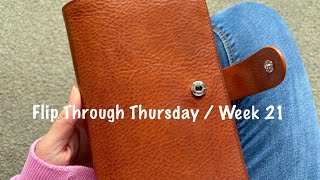 Flip Through Thursday  Week 21  May 2024  Pink Planner Girl [upl. by Donohue]