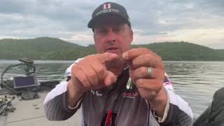 Bassmaster Elite Series Pro Randy Pierson talks about his favorite hooks [upl. by Salohcin]