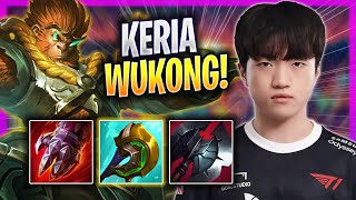 KERIA IS READY TO PLAY WUKONG  T1 Keria Plays Wukong JUNGLE vs Graves  Season 2023 [upl. by Eugatnom]