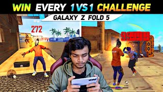 1 Vs 1 God Level Strategy amp Secret Tricks 🏆  How To 1vs1 Custom  Free Fire Tricks PlayGalaxy [upl. by Edgardo]