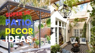 Modern Patio Design  Patio Garden Ideas  Patio Decorating Ideas [upl. by Burlie]