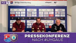 Die Pressekonferenz nach dem Auswärtsspiel in Unterhaching [upl. by Kokaras]