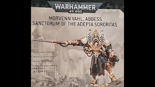 Lets Build EP 169 Adepta Sororitas Morvenn Vahl for Games of 40K [upl. by Puff]