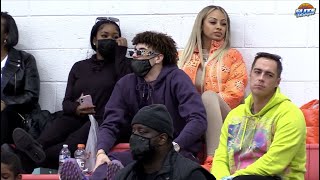 LaMelo Ball WITNESSES Mikey Williams amp Treymane Parker DROP 49 POINTS [upl. by Barren]