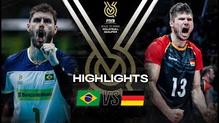 🇧🇷 BRA vs 🇩🇪 GER  Highlights  Mens OQT 2023 [upl. by Natika]