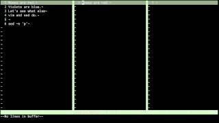 Understanding how sed works 14 [upl. by Tammy]