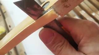 How to Remove Old Ivory Keytops from Piano Keys [upl. by Anawad]