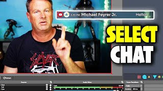 Add Select Chat In OBS  The Holy Grail FREE Addon [upl. by Eicul]