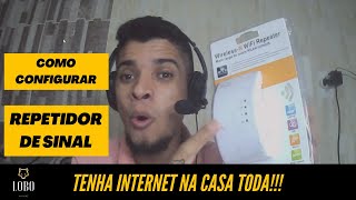 Repetidor de Sinal Como Configurar  Instalar e Melhorar o Seu Wifi [upl. by Leiser84]