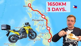 MINDANAO TO LUZON Land Trip Philippines By Motorbike [upl. by Trebmer896]