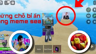 Những chỗ bí ẩn và code bí ẩn trong meme sea mà ít người biết roblox games [upl. by Noraha]