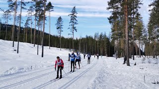 Vasaloppet 2022 45km Race Halvasan [upl. by Asilrak]